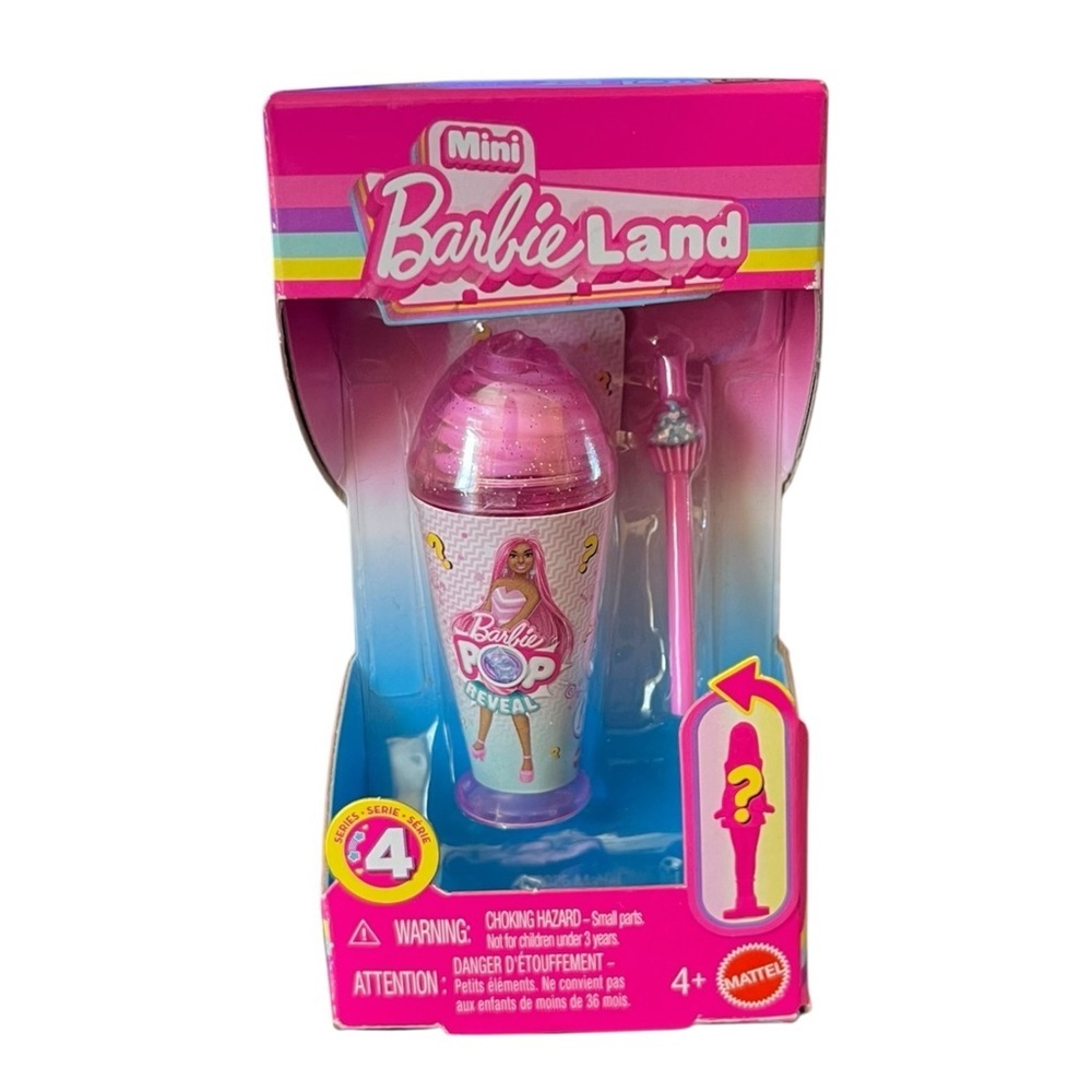 Mini BarbieLand Series 4 Pop Reveal Doll Mattel Mini Barbie NIB